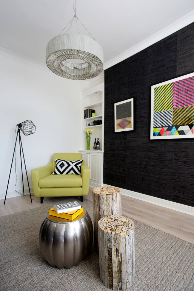 الاختيار الناجح للألوان في تصميم غرفة المعيشة