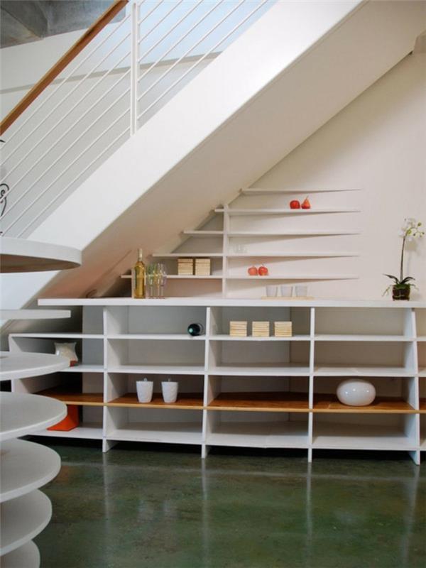 escalier design espace de rangement sous les escaliers belles idées de vie