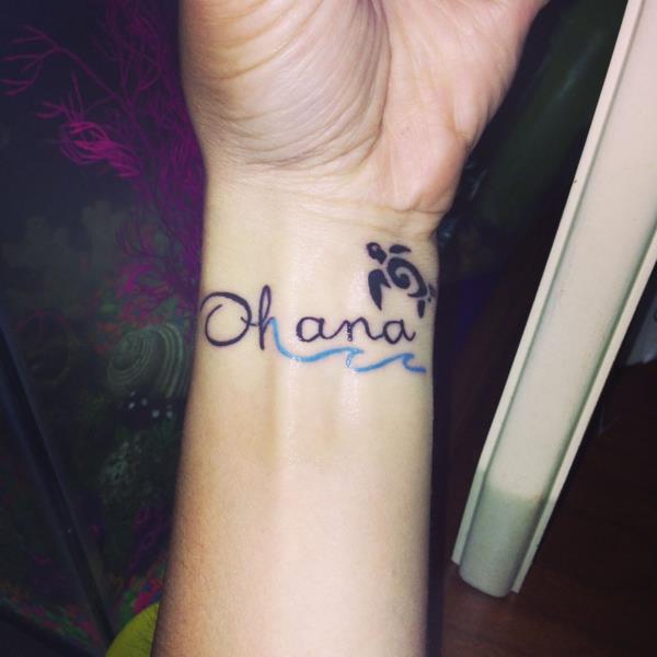 tatouage tribal handgelek ohana