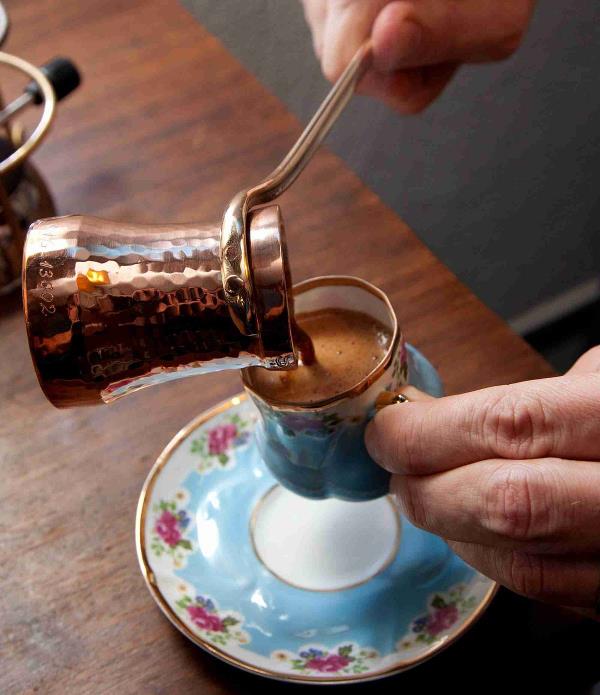 kawa po turecku piękna filiżanka