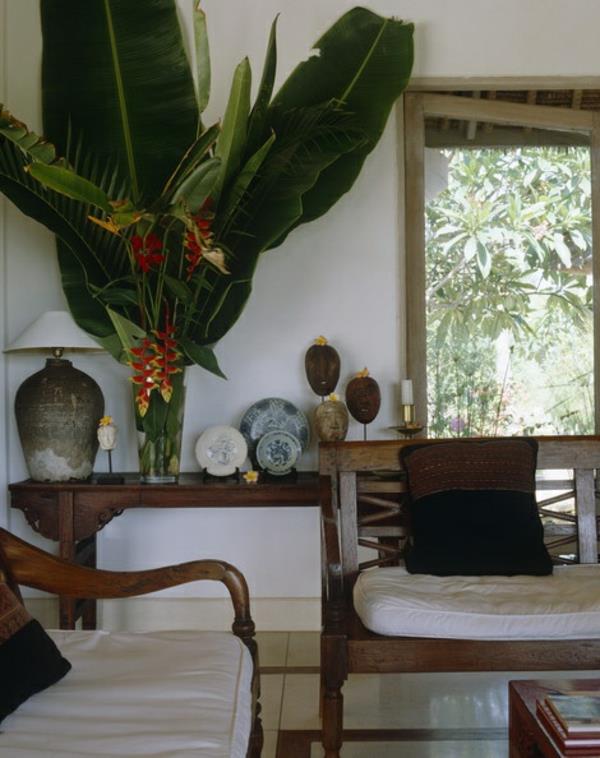 idées de design de décoration tropicale