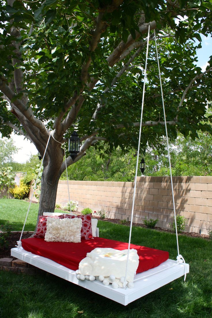 DIY Gartendekoration - Schaukel