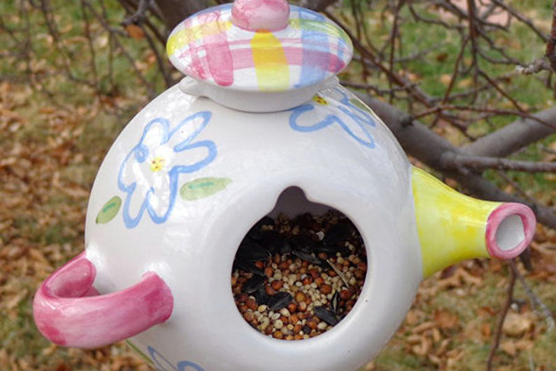 DIY Gartendekorationen - Vogelhäuschen