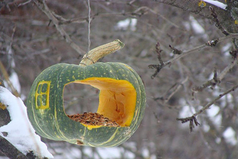 DIY Gartendekorationen - Vogelhäuschen