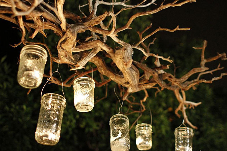 DIY Gartendekorationen - Beleuchtung
