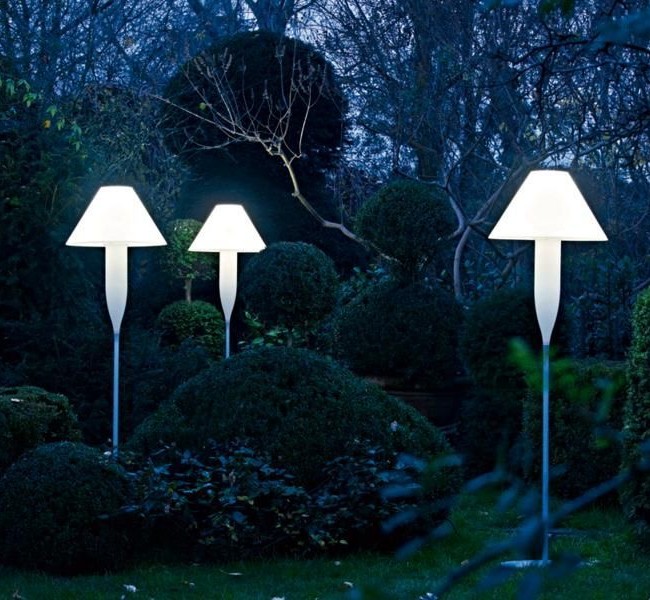 Zahradní lampy - stojací lampy