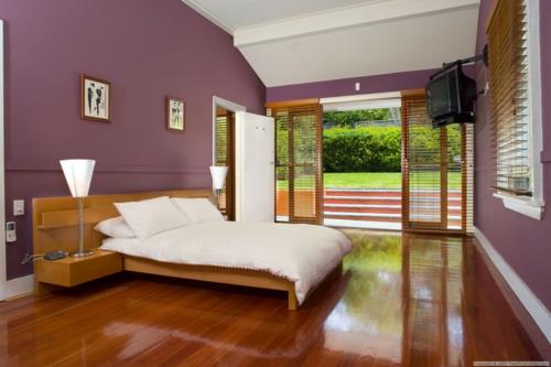 Nettoyage écologique pour votre chambre à coucher de sol peint à la maison