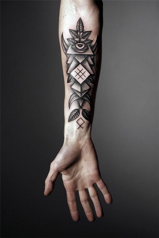 icône de modèle de tatouage d'avant-bras