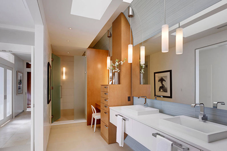 Modernes Badezimmer-Innendesign - Eigenschaften
