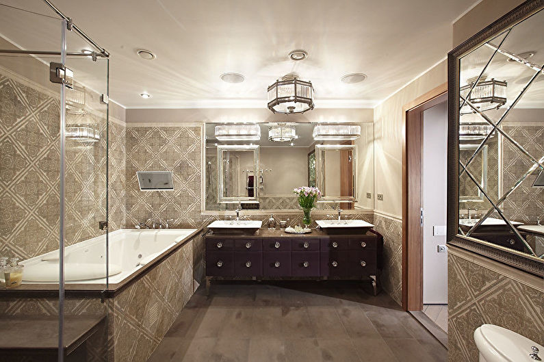 Класическа баня - таванско покритие