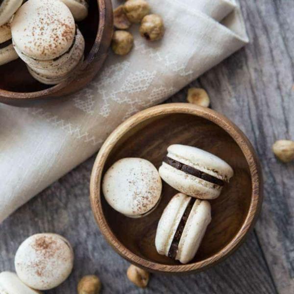 crème au chocolat macarons français vegan