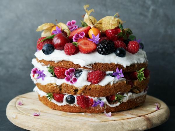 wegańskie letnie ciasto niezwykłe przepisy na ciasta