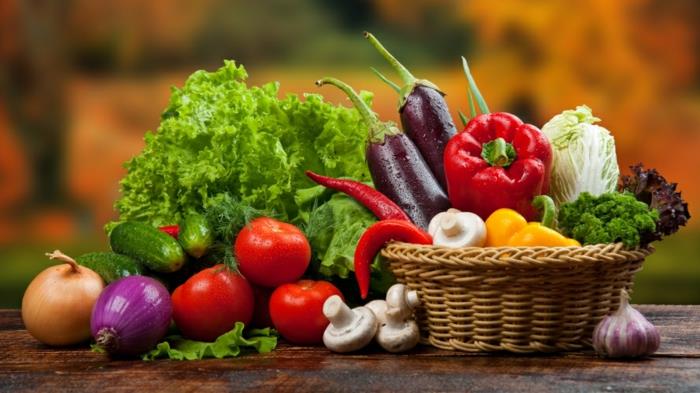 végétalien alimentaire fruits légumes frais vitamines minéraux