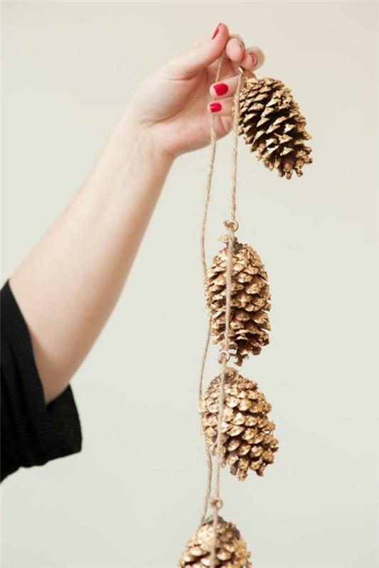 bijoux gland plaqué or noël