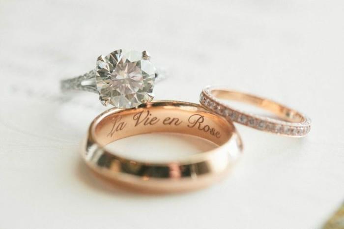 pierścionki zaręczynowe pierścionek z brylantem szlif brylantowy grawerowane złoto platynowe