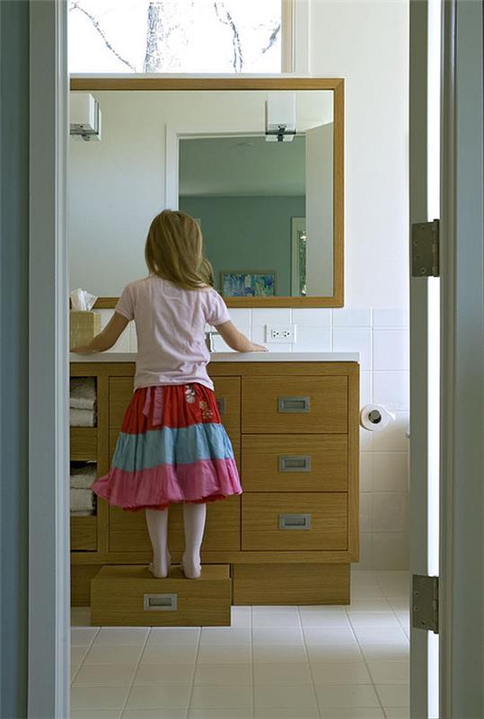 mobilier de chambre ludique salle de bain meubles en bois évier