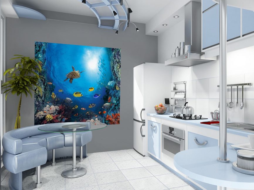 Originales Marine-Interieur