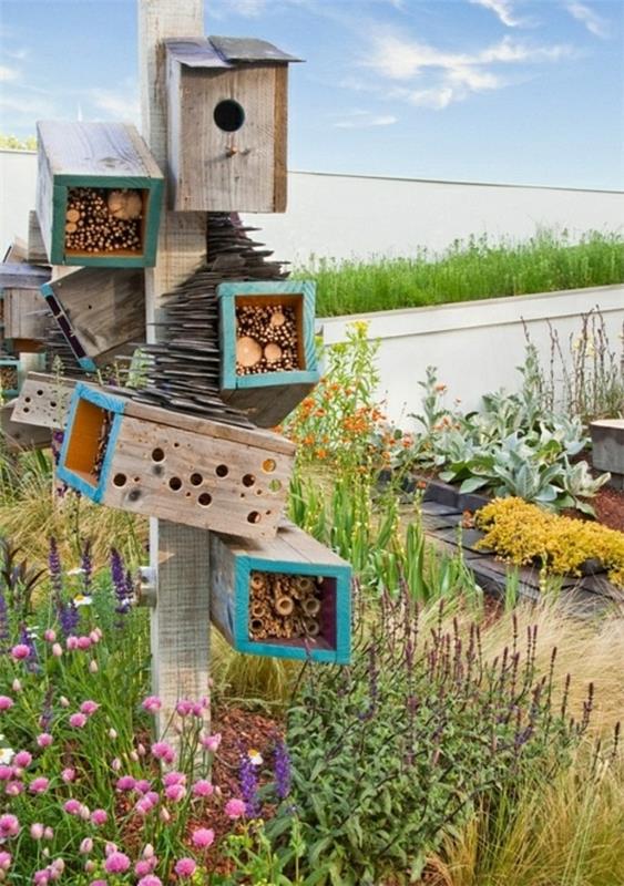 maison d'oiseau construire bois respectueux de l'environnement