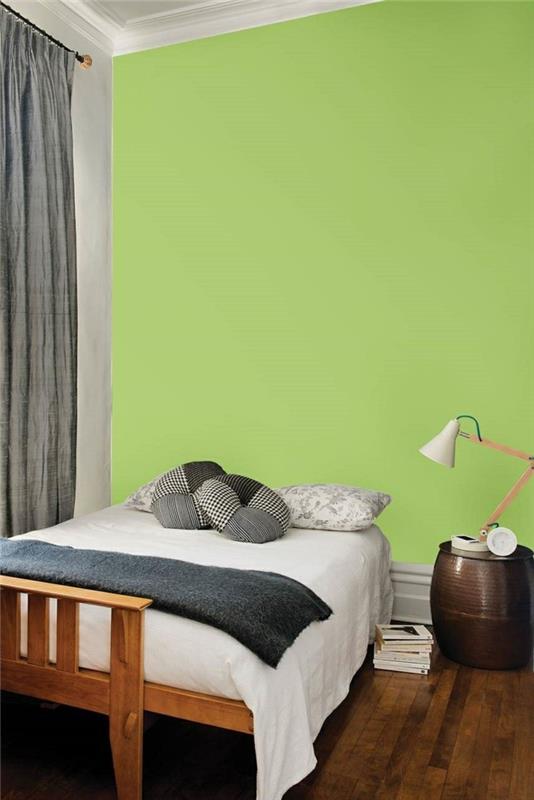 couleur des murs tendances de vie 2017 verdure chambre décoration murale conception murale