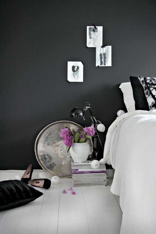 mur design chambre mur couleur illustrations de mode femmes style