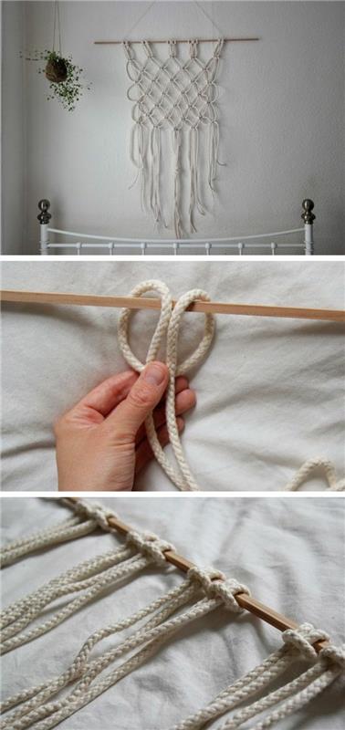 Pomysły na ścianę Dekoracja ścienna String Art Dekoracja ścienna Pomysły DIY deco sprawiają, że makrama sama w sobie craftriver