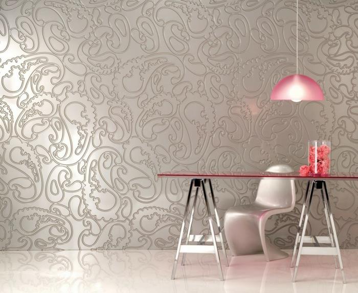 panneaux muraux belles idées de design mural lampe suspendue de table