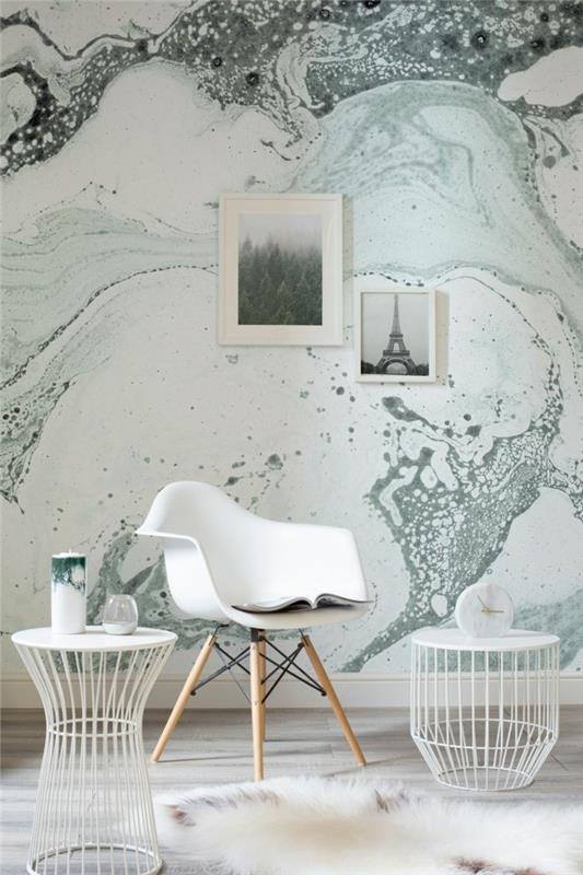 papier peint mural papier peint photo espace de vie moderne couleurs claires