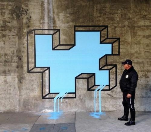 eau du wall street art