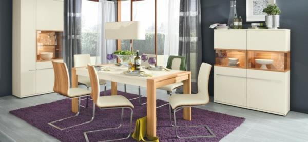meuble blanc pour la salle a manger