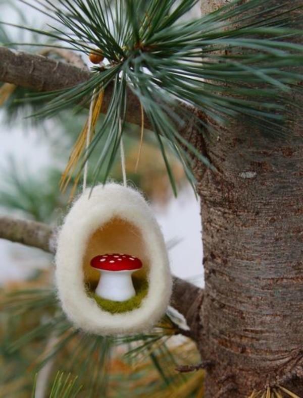 idée de décoration de sapin de noël câlin