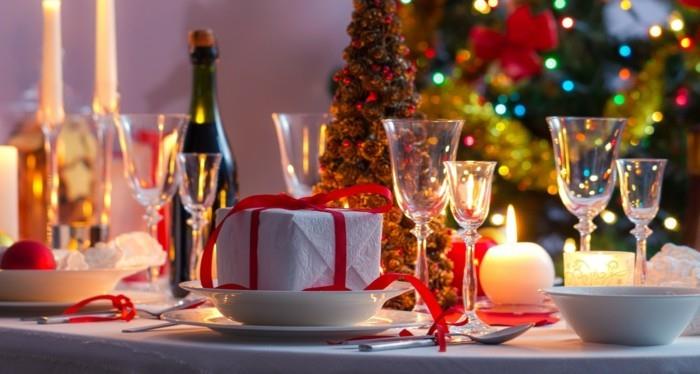 ozdoby świąteczne diy dekoracje stołu prezenty świece
