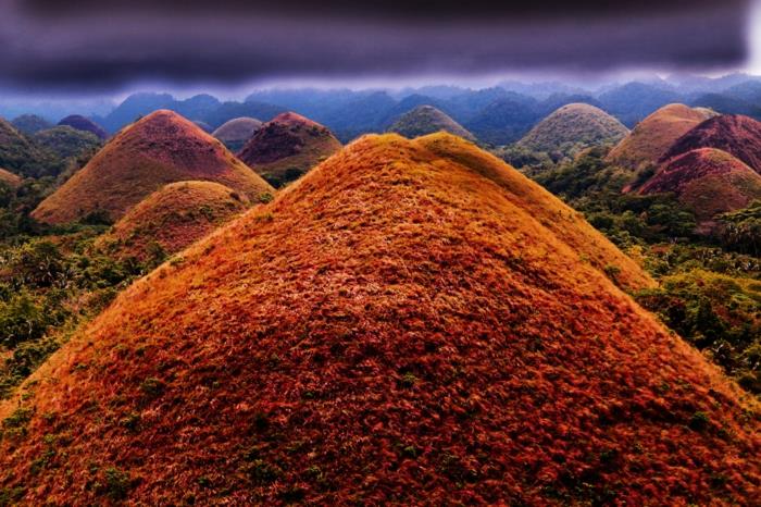 destination de voyage du monde asie philippines collines de chocolat collines de chocolat bohol