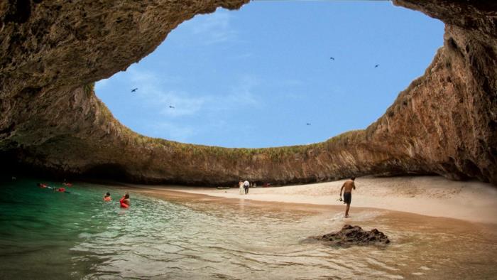 destination de voyage du monde mexique plage cachée