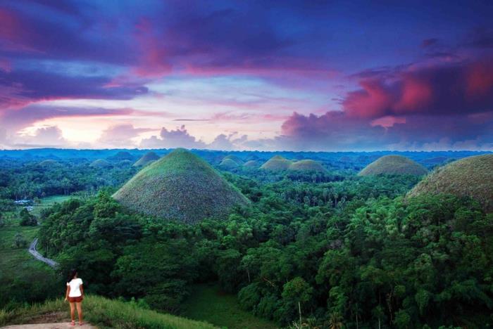 voyage du monde destination de voyage philippines bohol chocolate hill