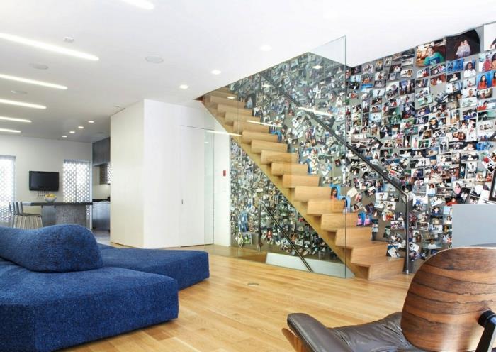 pomysły na wystrój domu w stylu tumblr schody wewnętrzne otwarty plan mieszkalny