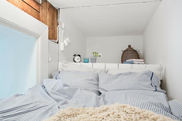 mieszkanie skandynawski design sypialnia pomysły łóżko