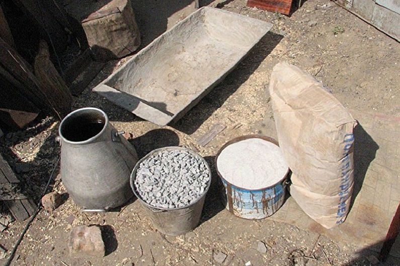 سياج DIY مصنوع من الكرتون المضلع - مواد وأدوات الطبخ