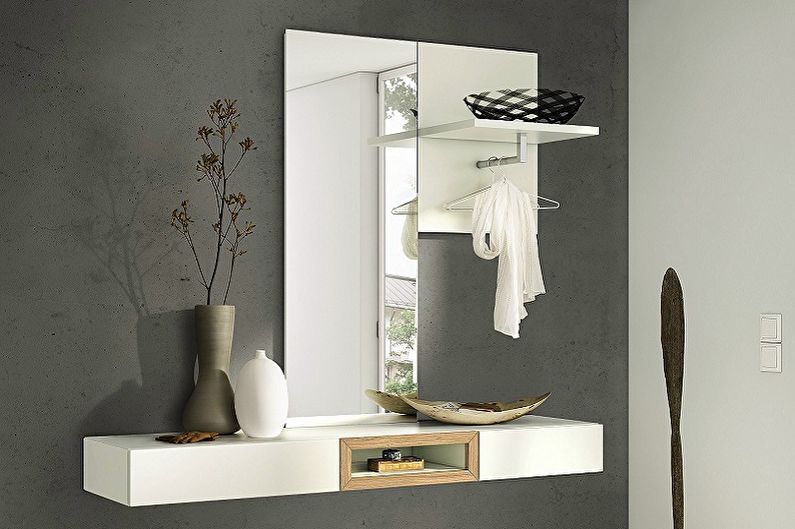 Arten von Badezimmerspiegeln - Spiegel mit Ablage