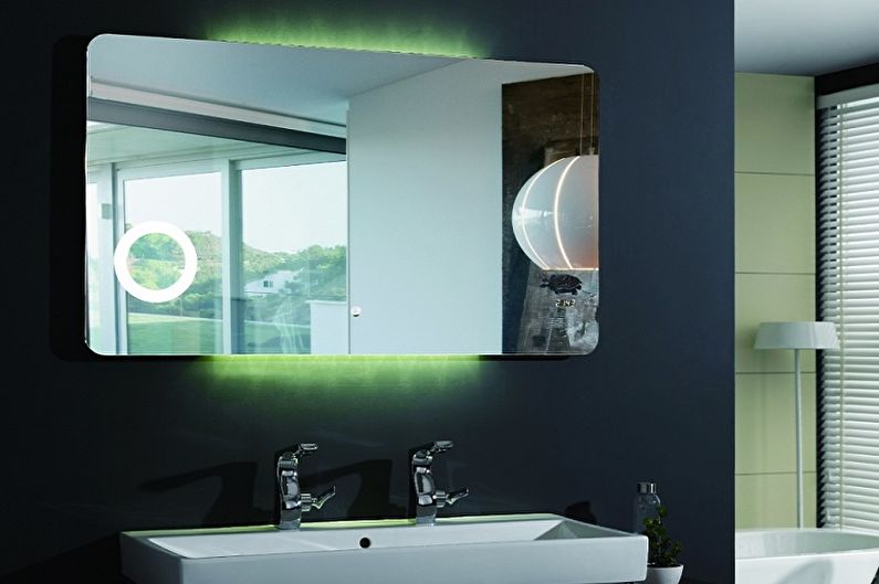 Badezimmerspiegeltypen - Beheizter Glasspiegel