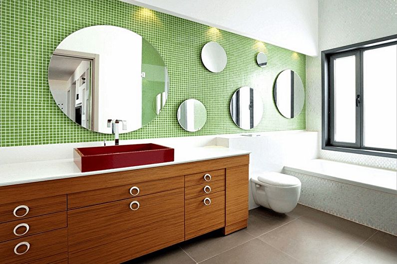 Badezimmerspiegel - Foto