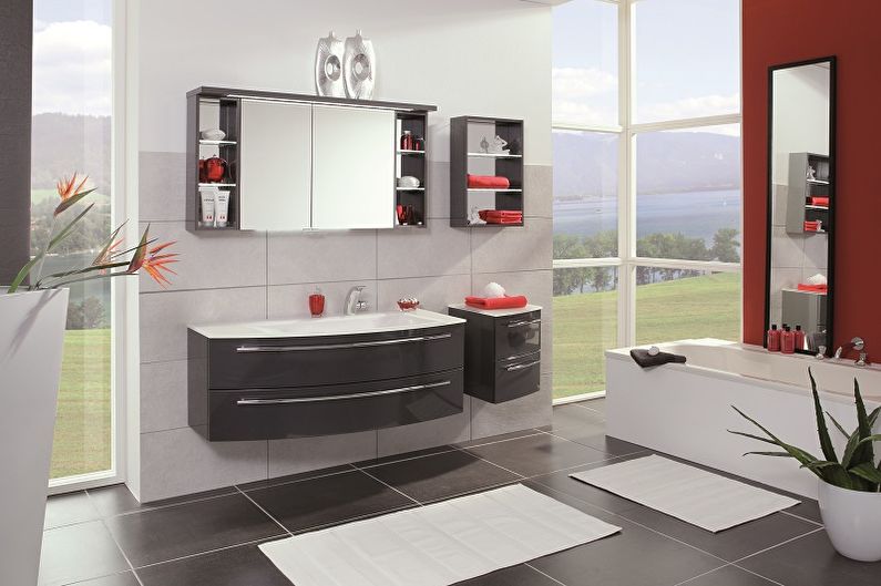 Badezimmerspiegel - Foto