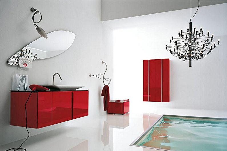 Badezimmerspiegel - Foto